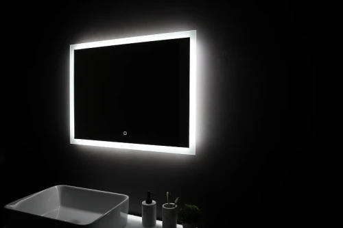 Зеркало Silver Mirrors Norma-Lite 80 LED-00002595 с подсветкой с сенсорным выключателем и диммером стекло