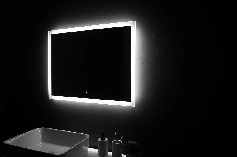 Зеркало Silver Mirrors Norma-Lite 80 LED-00002595 с подсветкой с сенсорным выключателем и диммером стекло