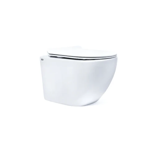 Унитаз Charus EWC700-120W Berta Rimless подвесной цвет Белый с сиденьем Микролифт