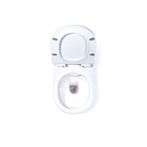 Унитаз Charus EWC700-120W Berta Rimless подвесной цвет Белый с сиденьем Микролифт