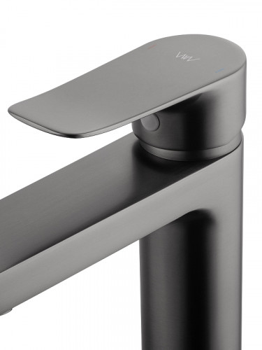 Смеситель для раковины Wonzon &amp; Woghand WW-A40222-BGG цвет Темный графит