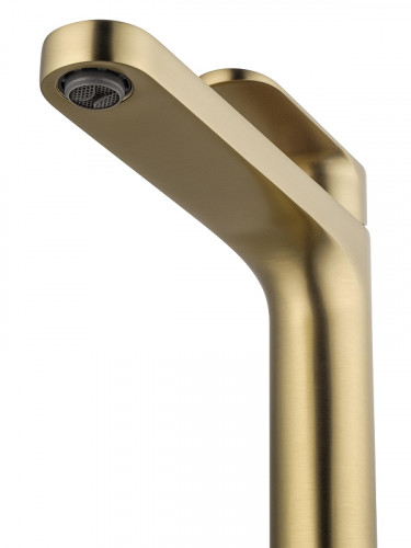 Смеситель для раковины Wonzon &amp; Woghand WW-H1034-BG цвет Брашированное золото