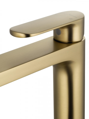 Смеситель для раковины Wonzon &amp; Woghand WW-H1034-BG цвет Брашированное золото