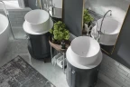 Раковина накладная Holbi Vega 40 1.02.022.11.2 цвет внутри Белый снаружи RAL