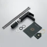 Смеситель для раковины Splenka S01.10.06 Черный матовый латунь
