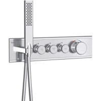 Смеситель для душа Teska Shine SH3006 с термостатом Хром латунь встраиваемый