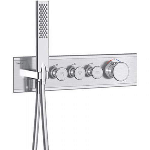 Смеситель для душа Teska Shine SH3006 с термостатом Хром латунь встраиваемый