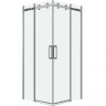 Душевой уголок Grossman Classic 80х80 300.K33.04.8080.10.00 профиль Хром стекло прозрачное
