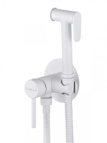 Гигиенический душ со смесителем Wonzon &amp; Woghand Stick WW-88829902-MW цвет Белый матовый
