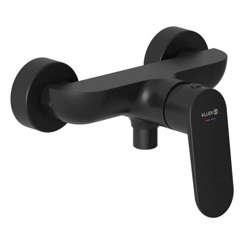 Смеситель для душа Kludi X1 328313975 цвет Черный матовый