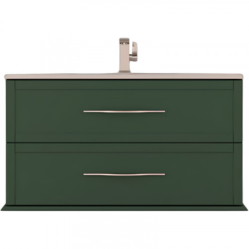 Тумба под раковину Cezares Tiffany 100 55331 подвесная Verde opaco МДФ / ЛДСП