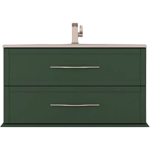 Тумба под раковину Cezares Tiffany 100 55331 подвесная Verde opaco МДФ / ЛДСП