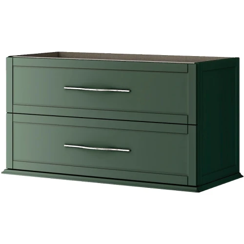 Тумба под раковину Cezares Tiffany 100 55331 подвесная Verde opaco МДФ / ЛДСП