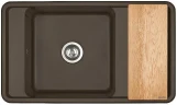 Кухонная мойка Aquaton Беллис 87 1A724832BS280 Кофе