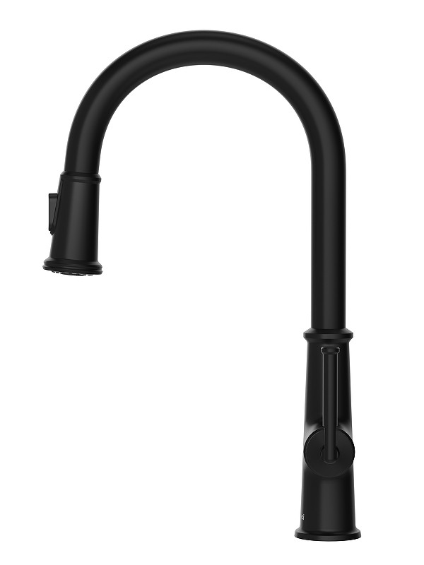 Смеситель для кухни Domaci Римини D569182BK цвет Черный матовый