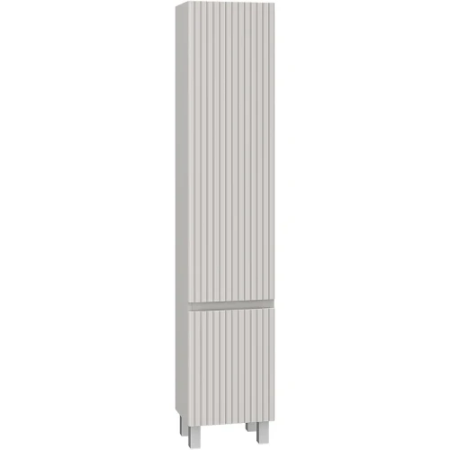 Шкаф пенал Brevita Victory 35 R VIC-05035-0302R Серый кашемир МДФ / ЛДСП