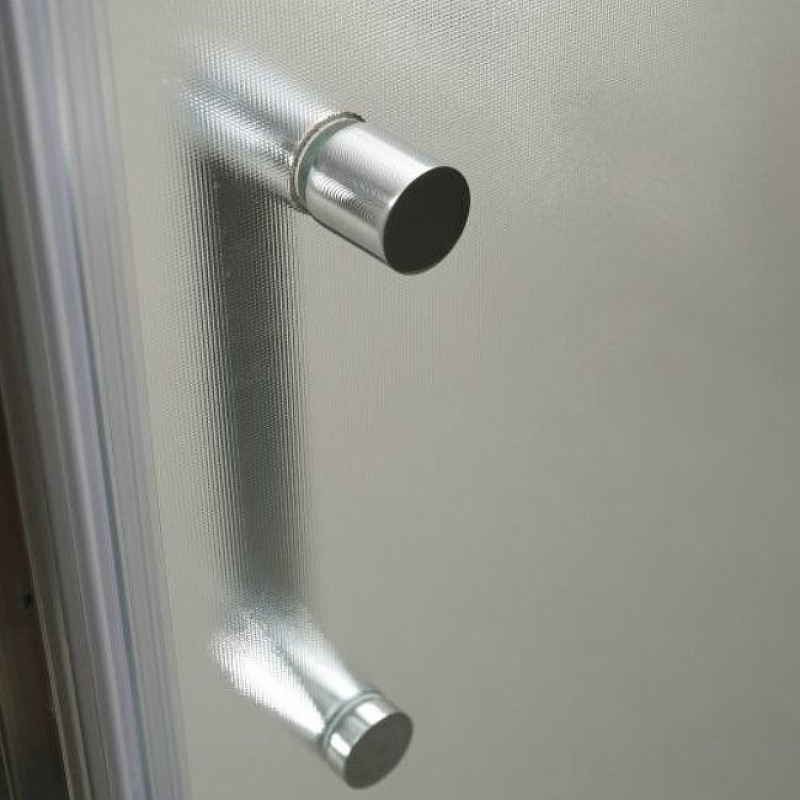 Душевой уголок BelBagno Uno 100х100 UNO-195-A-2-100-C-Cr профиль Хром стекло прозрачное