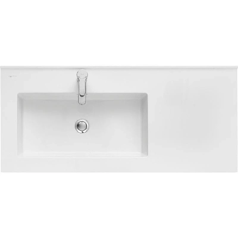 Раковина Aquaton Квадро Про 100 L 1A733331QA01L Белая
