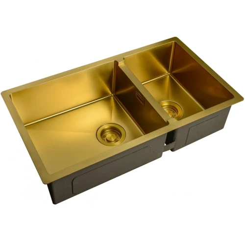 Кухонная мойка ZorG Light Bronze ZL R 780-2-440 BRONZE Бронза нержавеющая сталь встраиваемый