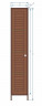 Шкаф пенал Stella Polar Монтоне 36 SP-00000159 Венге