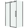 Душевой уголок Grossman Classic 100х90 120.K33.04.1090.42.00 профиль Графит сатин стекло прозрачное