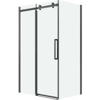 Душевой уголок Grossman Classic 100х90 120.K33.04.1090.42.00 профиль Графит сатин стекло прозрачное