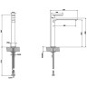 Смеситель для раковины Gessi Emporio Via Manzoni 38609#031 Хром латунь