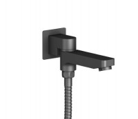 Душевая система Timo Tetra-Thermo SX-0199/03SM с термостатом Черный латунь встраиваемый