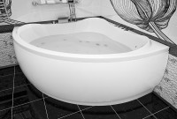 Акриловая ванна Aquanet Malta 150x150 204003 без гидромассажа