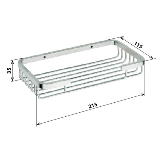 Полка корзина Bemeta Cytro 104308072 Хром