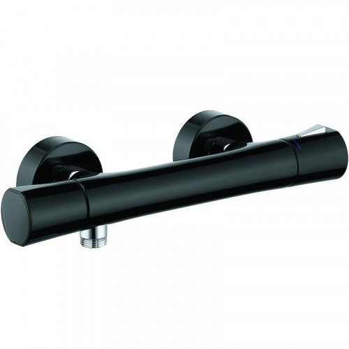 Смеситель для душа Kludi Zenta 351008638 с термостатом Черный Хром