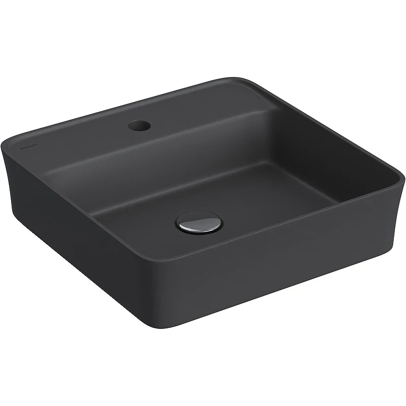 Раковина Berges Ego SL 45 182024 Антрацит матовый фарфор накладная