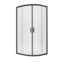 Душевое ограждение New Trendy NEW VARIA Black x90 K-0566