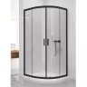 Душевое ограждение New Trendy NEW VARIA Black x90 K-0566