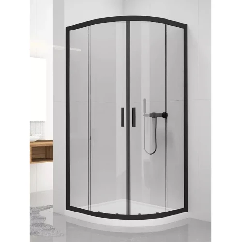 Душевое ограждение New Trendy NEW VARIA Black x90 K-0566