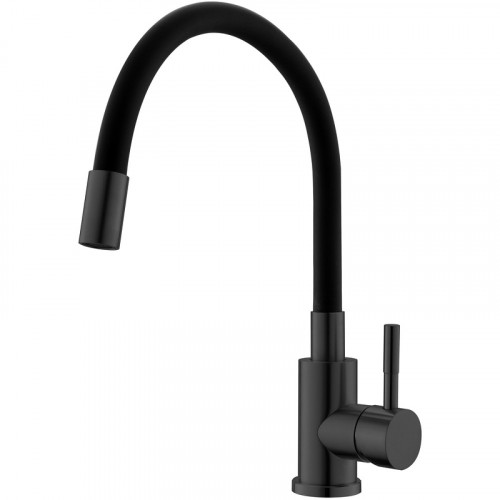 Смеситель для кухни ESKO Snake K44BTotal Черный матовый нержавеющая сталь