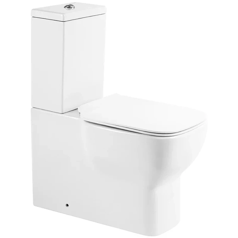 Унитаз компакт BelBagno Vaso BB127CP без бачка и сиденья фаянс напольный