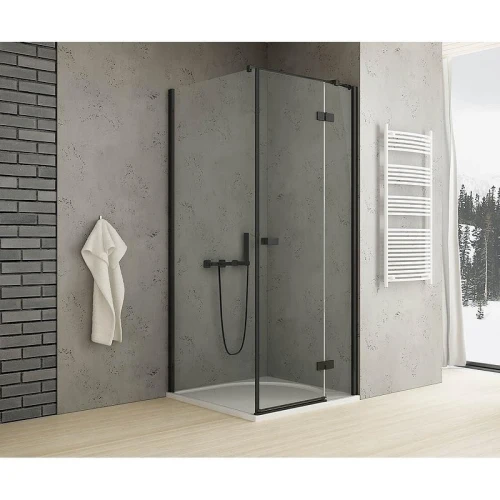 Душевое ограждение New Trendy REFLEXA Black x80 EXK-4915