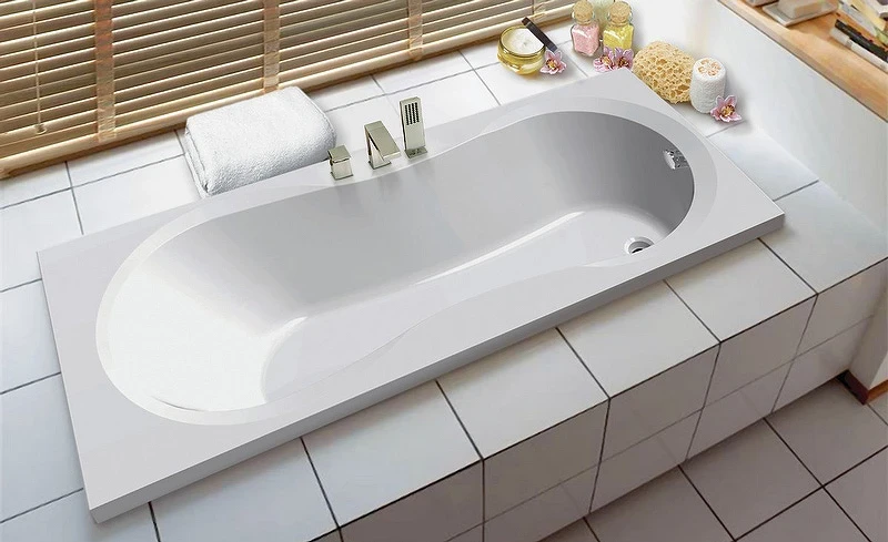 Акриловая ванна C-Bath Salus 140x70 CBQ006003 без гидромассажа