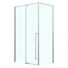 Душевой уголок Azario Male 120х90 AZ-J50-12090-CH-CL профиль Хром стекло прозрачное