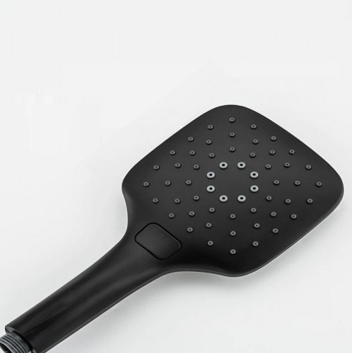 Душевая система ALMAes Tena TVZ-1825 Черная матовая латунь на стену