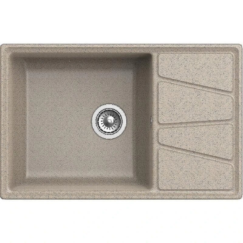 Кухонная мойка GranFest Vertex GF-V-780L Песочная