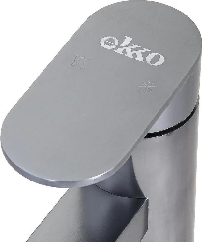 Смеситель для раковины Ekko E1081-21 Темно-серый