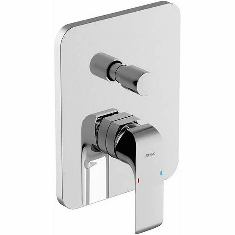 Смеситель для душа Ravak Flat FL 065.00 X070123 Хром латунь встраиваемый