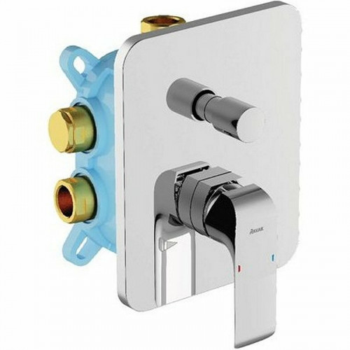 Смеситель для душа Ravak Flat FL 065.00 X070123 Хром латунь встраиваемый