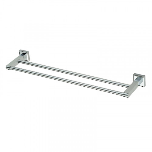 Полотенцедержатель Savol S-609548 двойной цвет Хром