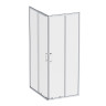Душевой уголок AM.PM Above 100х80 W9XG-403-10080-MT профиль Хром матовый стекло прозрачное