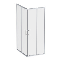 Душевой уголок AM.PM Above 100х80 W9XG-403-10080-MT профиль Хром матовый стекло прозрачное