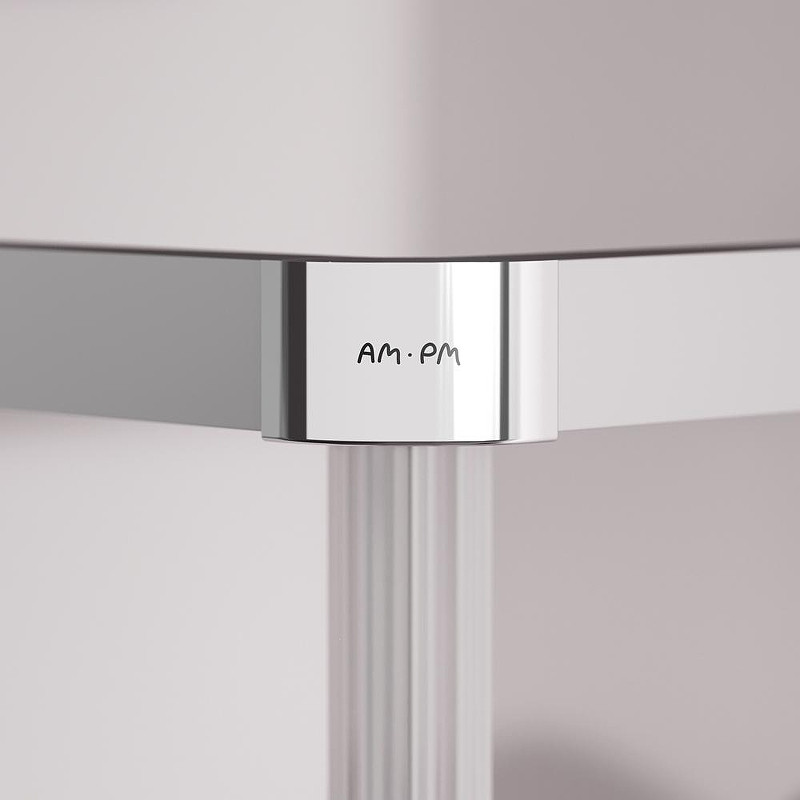 Душевой уголок AM.PM Above 100х80 W9XG-403-10080-MT профиль Хром матовый стекло прозрачное