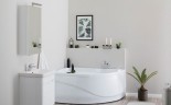 Акриловая ванна Aquanet Graciosa 150x90 L 203940 без гидромассажа